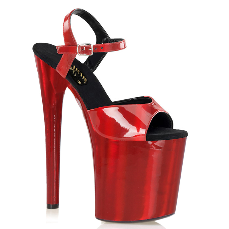 Women Stripper Pole Dance Shoes Pleaser High heels Gothic Boots ...