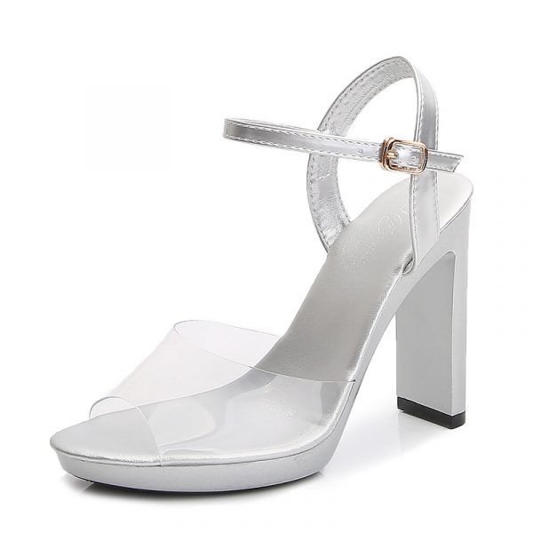 11cm Women Sexy Party Dress High Heels Stripper Buckle Bride Sandals Shoes 9053-8 - Image 10