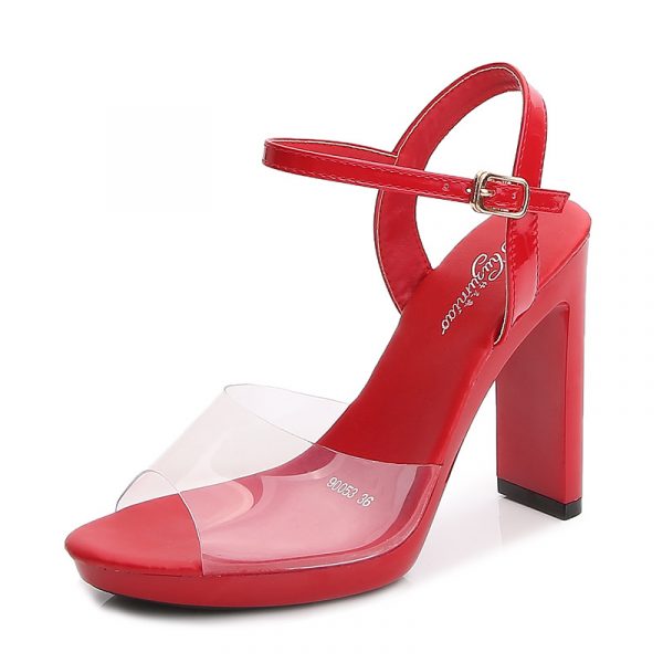 11cm Women Sexy Party Dress High Heels Stripper Buckle Bride Sandals Shoes 9053-8 - Image 11